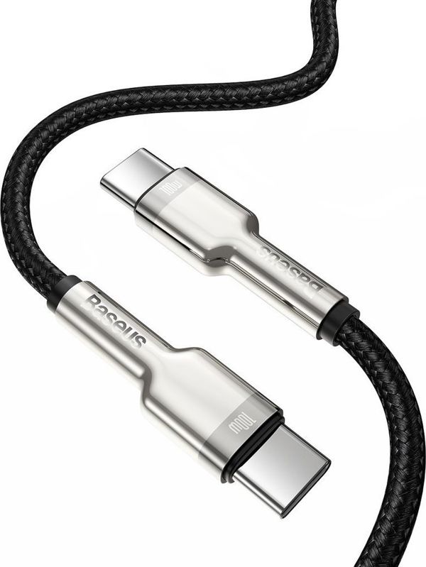 Καλώδιο USB Baseus USB-C - USB-C 1 m Μαύρο (baseus_20210316144810)