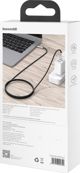 Καλώδιο USB Baseus USB-C - USB-C 1 m Μαύρο (baseus_20210316144810)