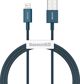 Καλώδιο USB Baseus USB-A - Lightning 1 m Μπλε (CALYS-A03)