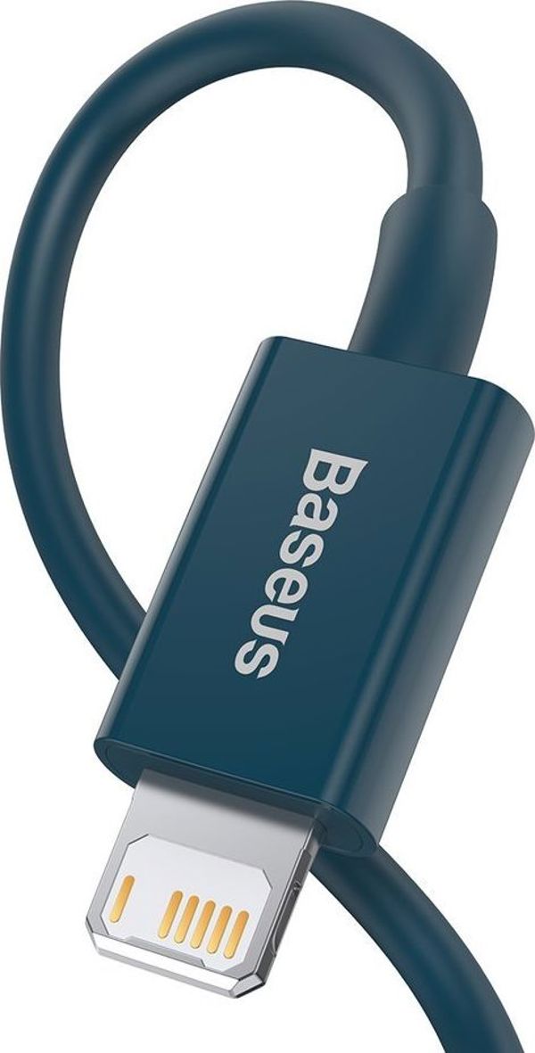 Καλώδιο USB Baseus USB-A - Lightning 1 m Μπλε (CALYS-A03)