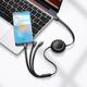 Καλώδιο USB Baseus USB-A - USB-C + microUSB + Lightning 1.1 m Μαύρο (BSU3355BLK)