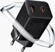 Baseus Φορτιστής Χωρίς Καλώδιο με Θύρα USB-A και Θύρα USB-C 30W Power Delivery Λευκός Super Si Pro (CCSUPP-E02) (BASCCSUPP-E02)