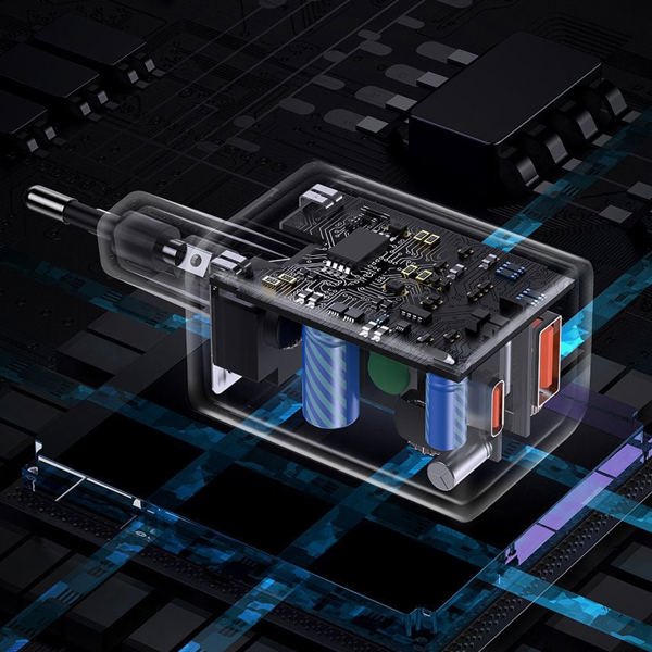 Baseus Φορτιστής Χωρίς Καλώδιο με Θύρα USB-A και Θύρα USB-C 30W Power Delivery Λευκός Super Si Pro (CCSUPP-E02) (BASCCSUPP-E02)