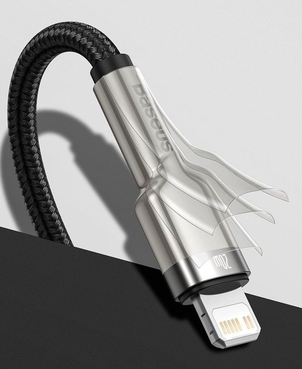Καλώδιο USB Baseus USB-C - Lightning 2 m Μωβ (baseus_20210315153755)