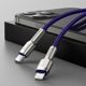 Καλώδιο USB Baseus USB-C - Lightning 2 m Μωβ (baseus_20210315153755)