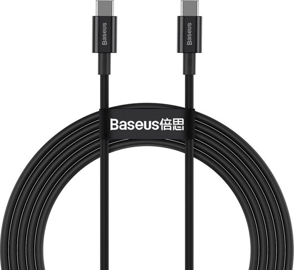 Baseus Superior Series Cable USB-C to USB-C, 100W, 2m (black)