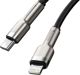 Καλώδιο USB Baseus USB-C - Lightning 2 m Μαύρο (CATLJK-B01)