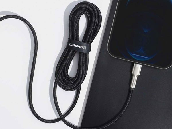Καλώδιο USB Baseus USB-C - Lightning 2 m Μαύρο (CATLJK-B01)