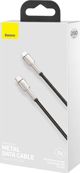 Καλώδιο USB Baseus USB-C - Lightning 2 m Μαύρο (CATLJK-B01)