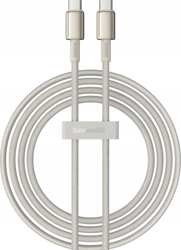 Καλώδιο USB Baseus USB-C - USB-C 2 m Χρυσό (BSU4882)