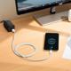 Baseus Καλώδιο USB σε USB-C Dynamic Series 100W 1m Λευκό (CALD000602) (BASCALD000602)