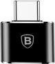 Προσαρμογέας USB Baseus USB-C - USB Μαύρο (27625-uniw)