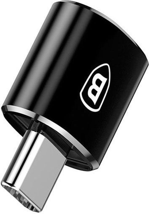Προσαρμογέας USB Baseus USB-C - USB Μαύρο (27625-uniw)