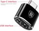 Προσαρμογέας USB Baseus USB-C - USB Μαύρο (27625-uniw)