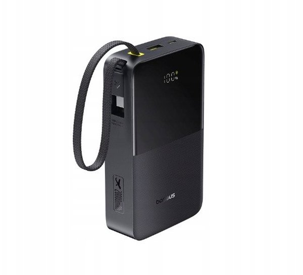 Baseus Power Bank Bipow 2 Pro 20000 mAh, Μαύρο