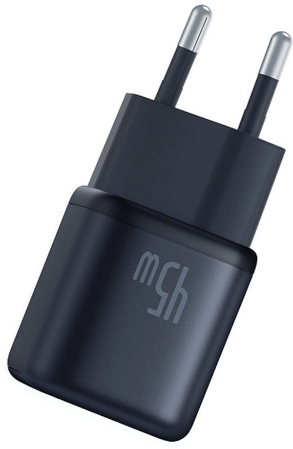Baseus PicoGo GaN Φορτιστής 45W - Ταχύς Φορτιστής Τοίχου USB-C - Μαύρο