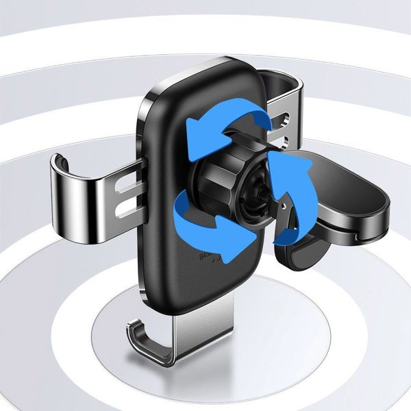 Baseus Car Mount Glaze Gravity Phone holder Black (SUYL-LG01) (BASSUYL-LG01)
