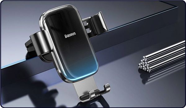 Baseus Car Mount Glaze Gravity Phone holder Black (SUYL-LG01) (BASSUYL-LG01)