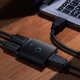 Προσαρμογέας AV Baseus Προσαρμογέας HDMI Baseus 2 σε 1 με καλώδιο 1m (μαύρο)