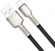 Καλώδιο USB Baseus USB-A - Lightning 0.25 m Μαύρο (CALJK-01)
