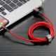 Καλώδιο USB Baseus USB-A - Lightning 2 m Κόκκινο (CALKLF-C09)