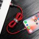 Καλώδιο USB Baseus USB-A - Lightning 2 m Κόκκινο (CALKLF-C09)