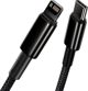 Καλώδιο USB Baseus USB-C - Lightning 2 m Μαύρο (6953156232044)