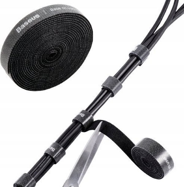 Organizer ταινίας velcro BASEUS 50cm μαύρη