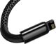 Baseus Tungsten Gold Cable USB to iP 2.4A 2m (black)
