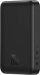 Powerbank Baseus Μαγνητικό Mini 20W 10000mAh Μαύρο