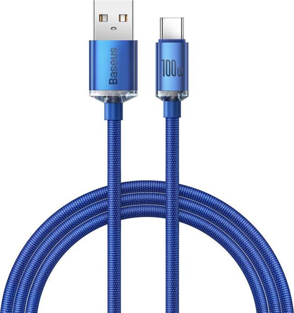 Καλώδιο USB Baseus USB-A - USB-C 1.2 m Μπλε (baseus_20220224124551)