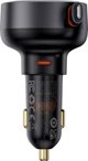 Car Charger Baseus Enjoyment Pro with lightning cable + USB-C , 55W (black)