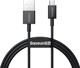 Καλώδιο USB Baseus USB-A - microUSB 1 m Μαύρο (BSU2822BLK)