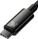 Καλώδιο USB Baseus USB-C - USB-C 1 m Μαύρο (CAWJ040001)