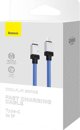 Καλώδιο USB Baseus USB-C - Lightning 2 m Μαύρο (CAKW000103)