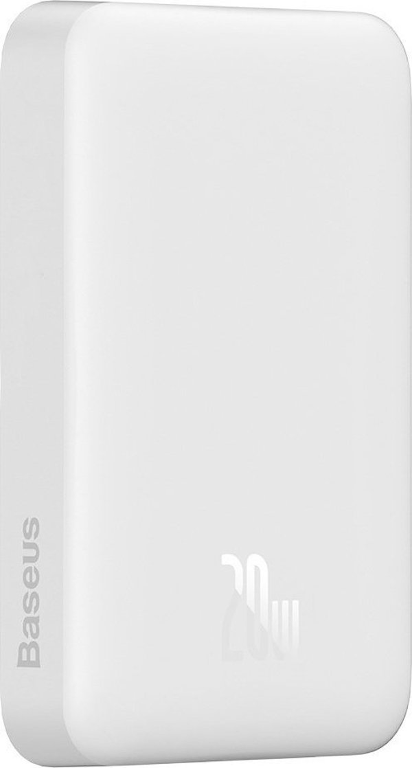 Powerbank Baseus Μαγνητικό Mini 20W 10000mAh Λευκό