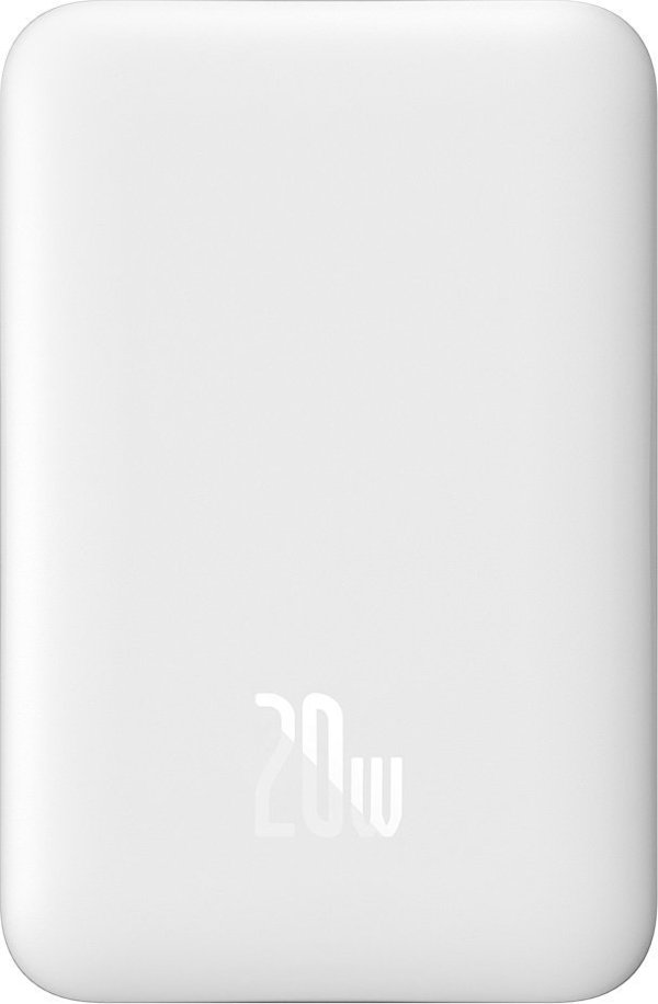 Powerbank Baseus Μαγνητικό Mini 20W 10000mAh Λευκό