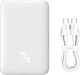 Powerbank Baseus Μαγνητικό Mini 20W 10000mAh Λευκό