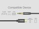 Καλώδιο USB BASEUS USB-C - mini Jack 3.5 mm 1.2 m Μαύρο (30476-uniw)