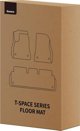 Χαλάκια αυτοκινήτου Baseus για Tesla Baseus T-Space 6 τεμαχίων (μαύρο) 12994809 6932172634346