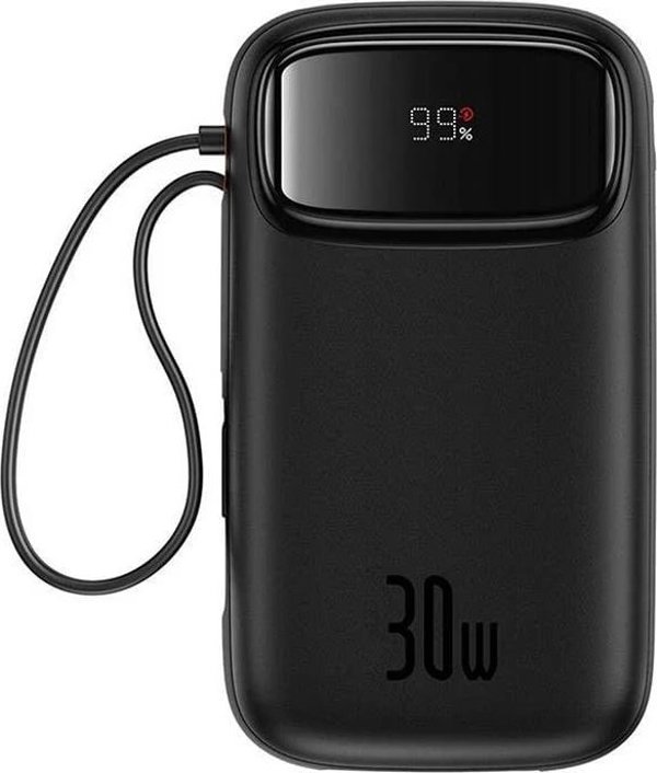 Baseus PPQD4-20C Λιθίου-πολυμερούς (LiPo) 20000 mAh Μαύρο