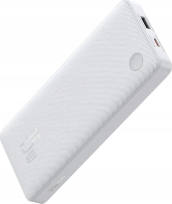 Baseus POWERBANK 10000MAH 15W USB + USB-C ΛΕΥΚΟ