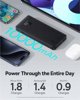 Baseus POWERBANK 10000MAH 15W USB + USB-C ΛΕΥΚΟ