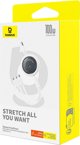Καλώδιο USB Baseus USB-A - USB-C + microUSB + Lightning 1.1 m Λευκό (P10368700211-02)