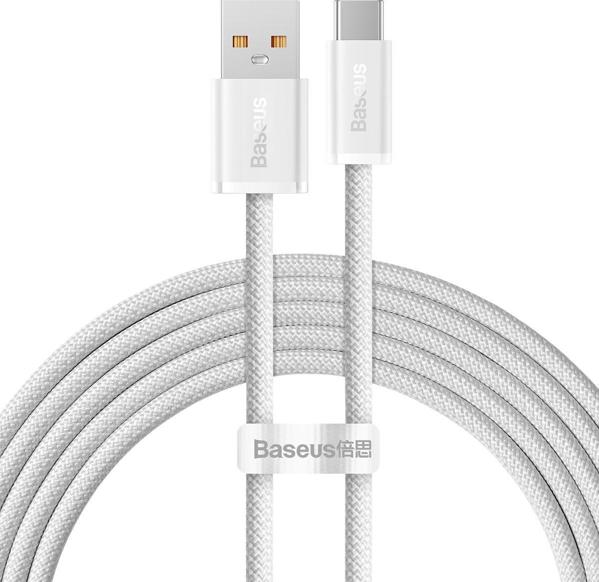 Cable USB to USB-C Baseus Dynamic Series, 100W, 2m (white)