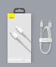 Baseus High Density Braided Cable Type-C to Lightning, PD,  20W, 1m (Black)