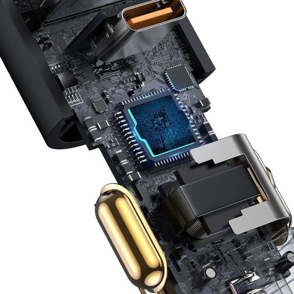 Φορτιστής Baseus Share Together 1x USB-A 1x USB-C 3 A (BSU2782GRY)