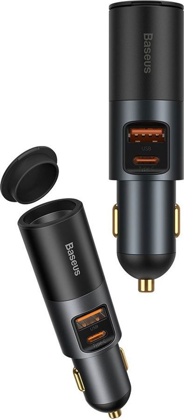 Φορτιστής Baseus Share Together 1x USB-A 1x USB-C 3 A (BSU2782GRY)