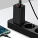 Baseus Φορτιστής Χωρίς Καλώδιο με Θύρα USB-A και Θύρα USB-C Quick Charge 3.0 Μαύρος (CCGAN2L-B01) (BASCCGAN2L-B01)