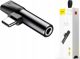 Βάσεις Audio Adapter USB-C σε Mini Jack 3.5mm + USB-C Μαύρο (CATL41-01) (BASCATL41-01)